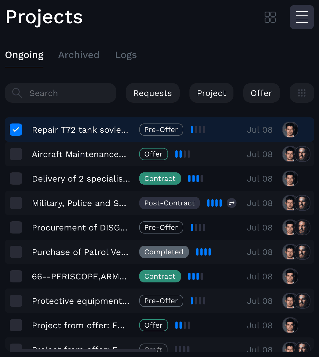 Widget image preview