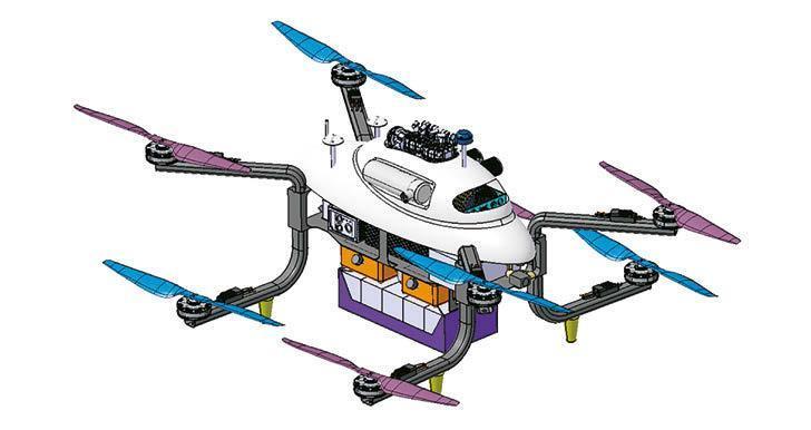 Multicopter-type Cargo Drone System (MCDS)