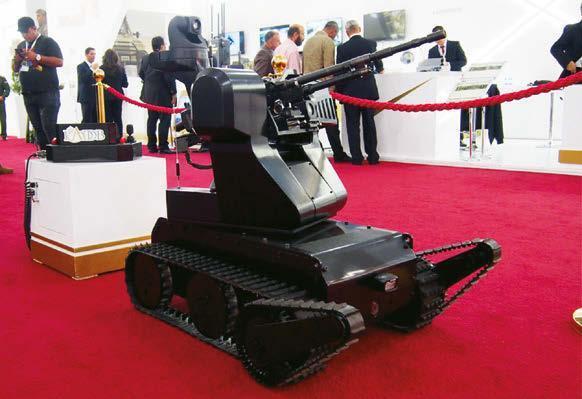 Weaponised UGV