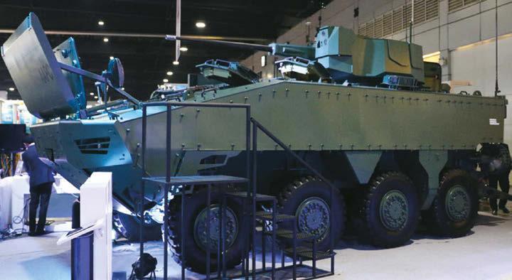 Amphibious Armoured Personnel Carrier