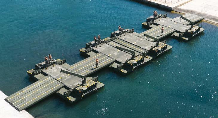 OTTER - Rapid Deployable Amphibious Wet Gap Crossing System