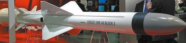MM40 Block 3 Exocet