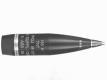 Projectile, 155 mm: HE, M107