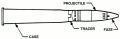 Cartridge, 90 mm: HE M71 and HE-T M71A1