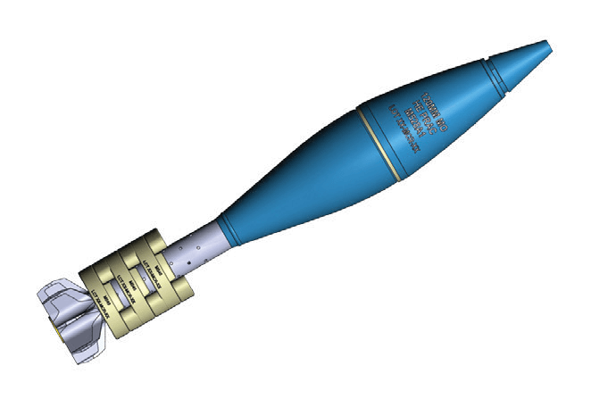 120mm MORTAR HE PRAC M528A1
