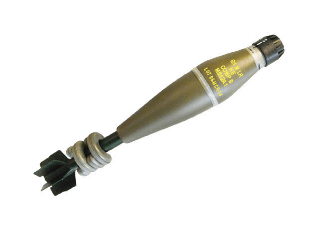81mm MORTAR HE LR M512A1