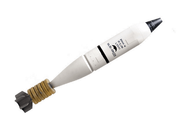 81mm MORTAR BOMB IR-ILL