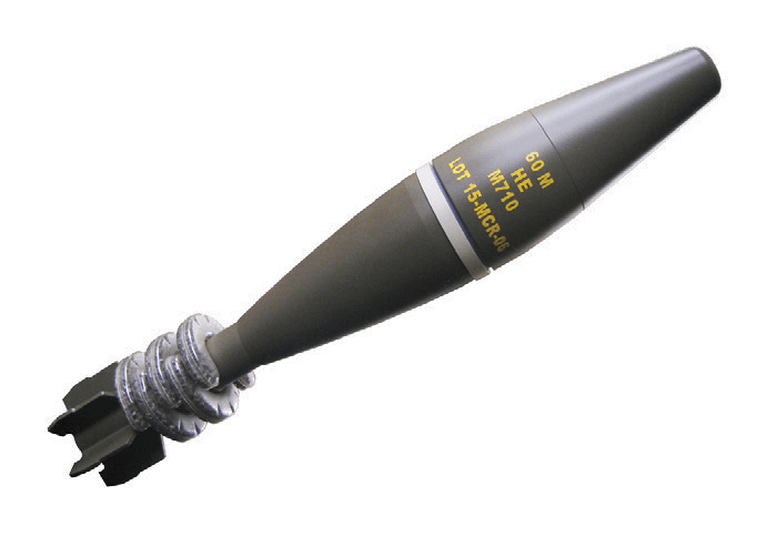 60mm MORTAR HE LR M710