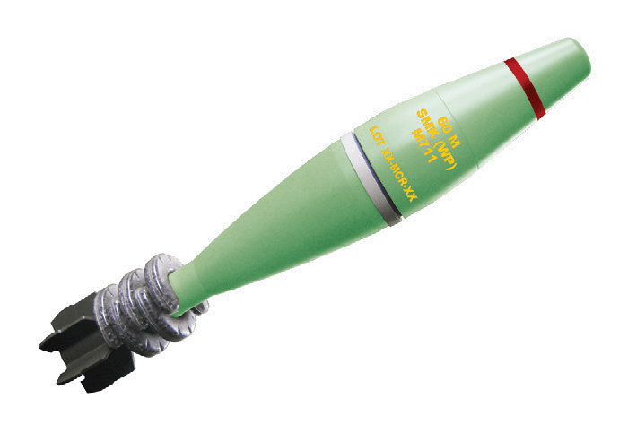60mm MORTAR SMK(WP)M711