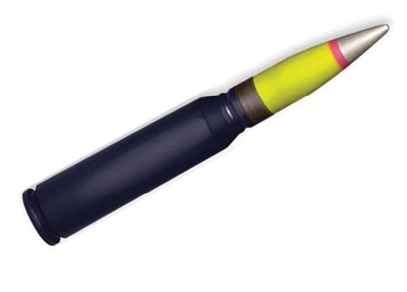 30mm X 173 TP-T 30mm BUSHMASTER II MK 44 AND GI-30 WEAPONS