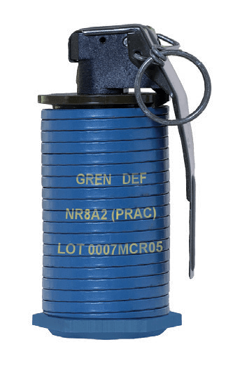 HAND GRENADE PRAC NR8A2 PRAC