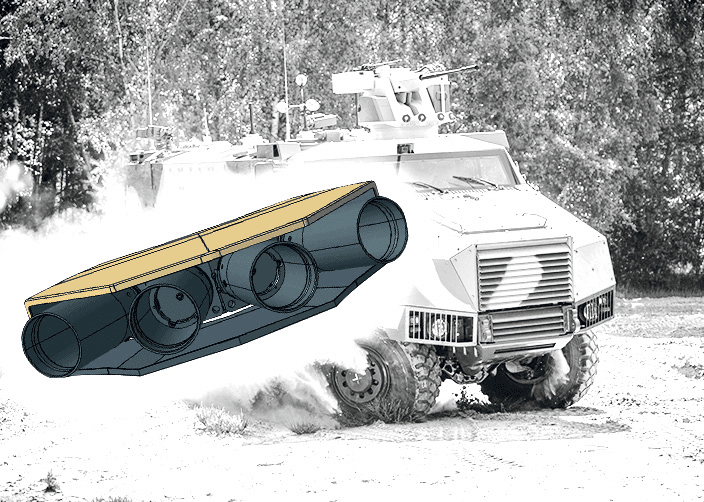 NEW GENERATION OF SOFT KILL SELF-DEFENSE  SYSTEM FOR ARMORED VEHICLES