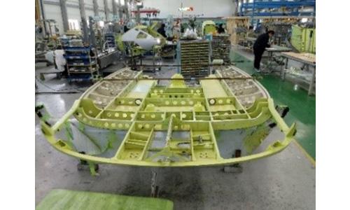 M412 Helicopter Fuselage Assembly