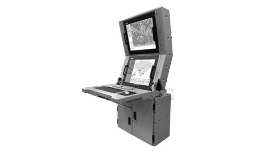 Console(Display Unit) of Weapon Location Radar