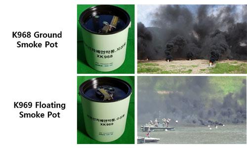 Infrared Screening Smoke Pot, Ground K968 