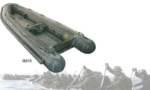 Operational Rubber Boat