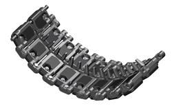 Track Shoe for K9 Self-Propelled Howitzer