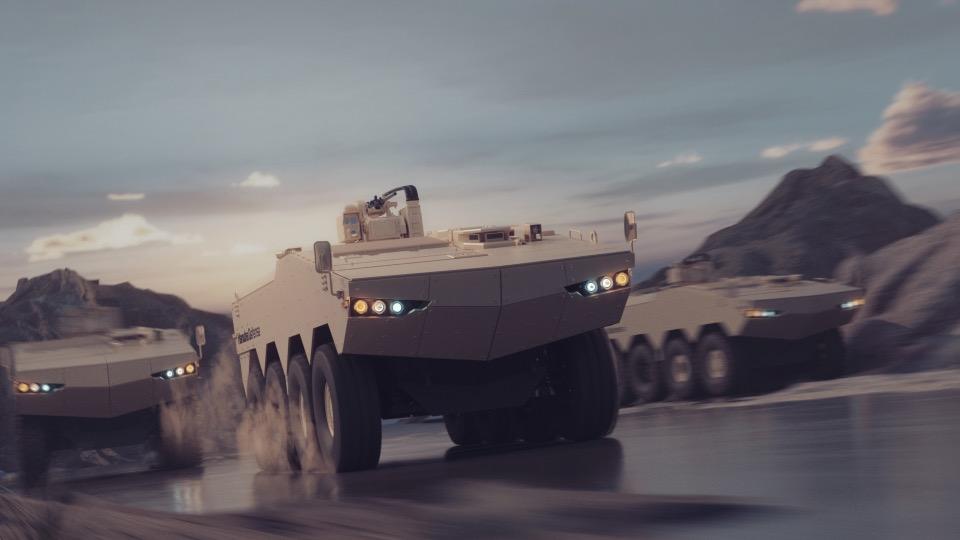 TIGON 6x6 (Armored Wheeled Vehicle)