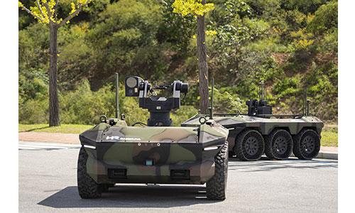 UGV(Unmanned Ground Vehicle, HR-Sherpa)