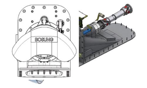 Flush Inlet Type Waterjet