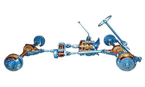 Powertrain for Wheeled Vehicles